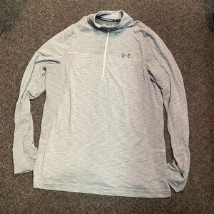 Under Armour Heathered Gray Performance Top